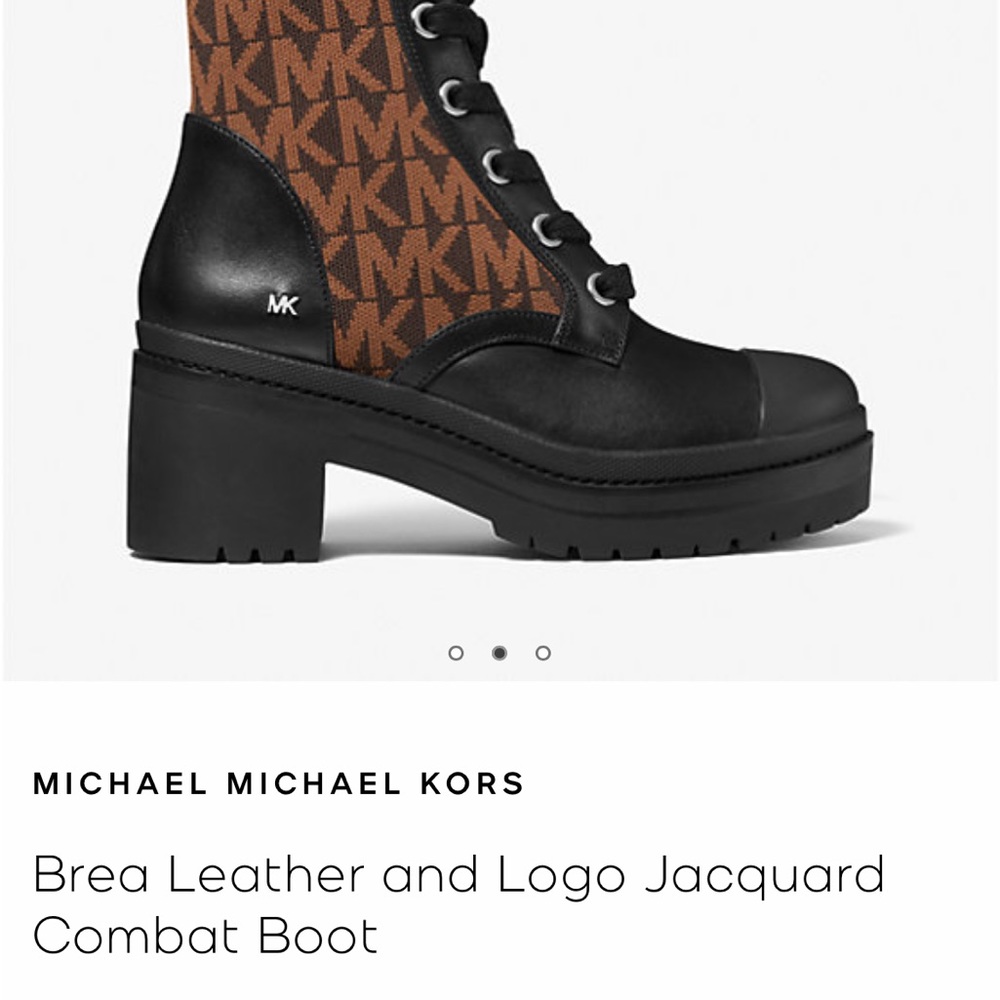 Michael Kors Brea Combat Boots